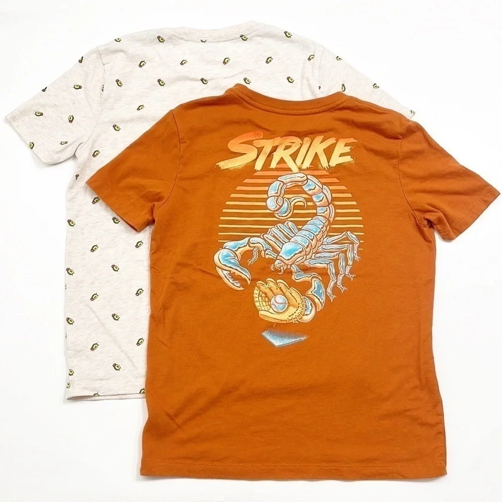Old Navy boys short sleeve graphic print t-shirts
